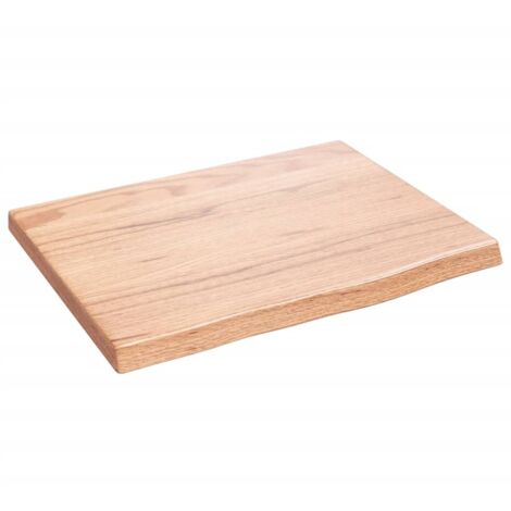 Comptoir de salle de bain,Meuble de salle de bain marron clair 40x30x2 cm bois traité CFW50706