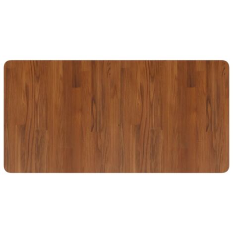 Comptoir de salle de bain,Meuble de salle de bain Marron foncé 100x50x2,5cm Bois traité CFW50725