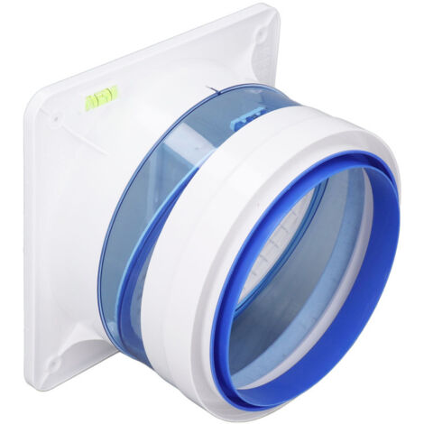 Compuerta antirretorno unidireccional de alta estanqueidad para campanas extractoras de cocina/baño.