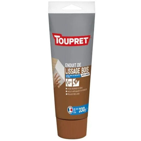 Compuesto alisador para madera, para uso interior, 330g, blanco
