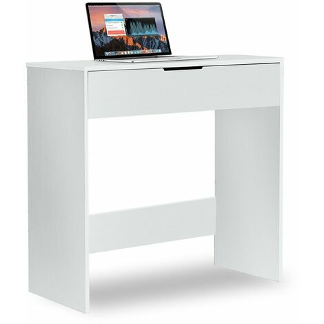 Computer Desk Laptop Wooden Drawer Home Office Study Writing Table Workstation