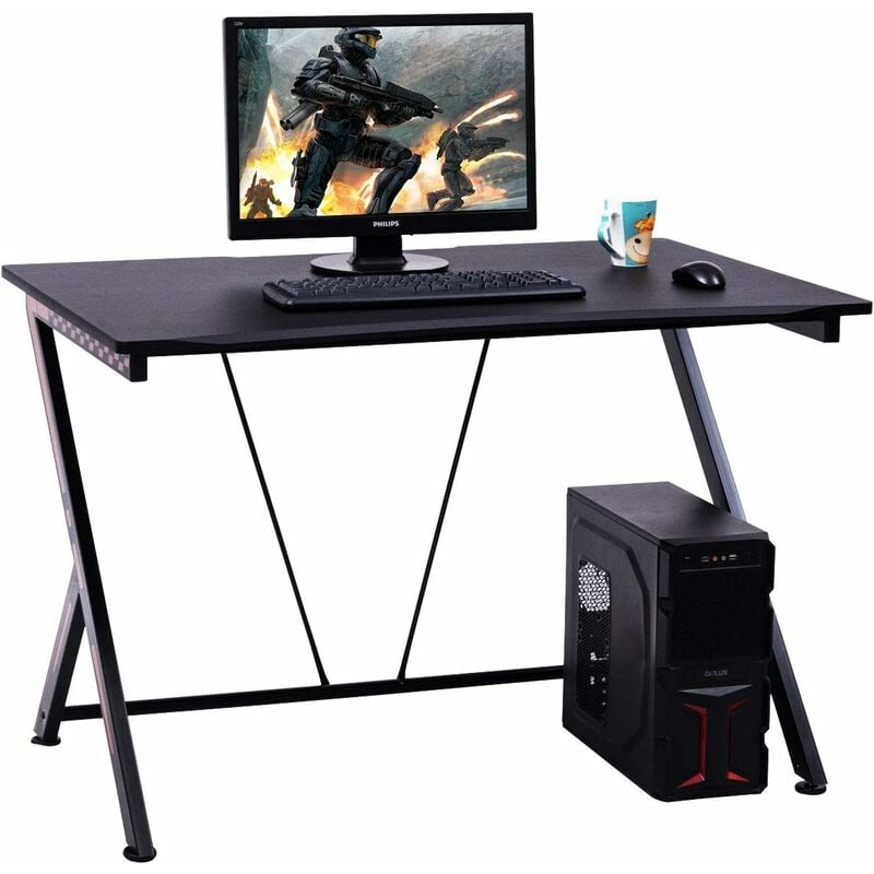 Computer Desk Racing Gaming Table Sport Study Workstation 