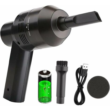 Computer Keyboard Vacuum Cleaner Powerful Rechargeable Mini Vacuum, Cordless Handheld Vacuum - Best Cleaning Tool for Dust, Drops for Laptop, Car