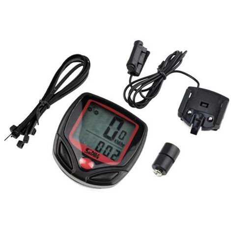 Computer per Bicicletta contachilometri ciclocomputer con velocimetro tachimetro cronometro per Bici odometro