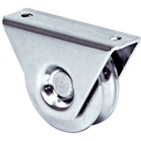 Comunello 327 Ruota Gola Tonda con Supporto 80mm