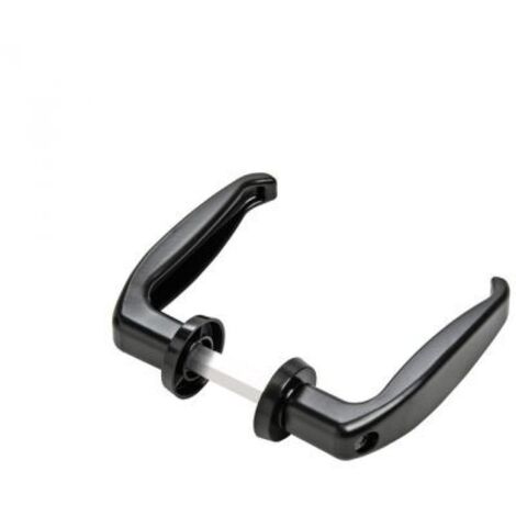 Comunello MANIGLIA PER CANCELLI col. Grigio distanza art. 210 mm. 25-35 20 PZ