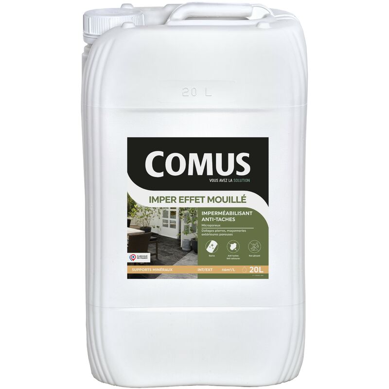 Imper effet mouille 20L - Protection hydrofuge et oléofuge - Comus