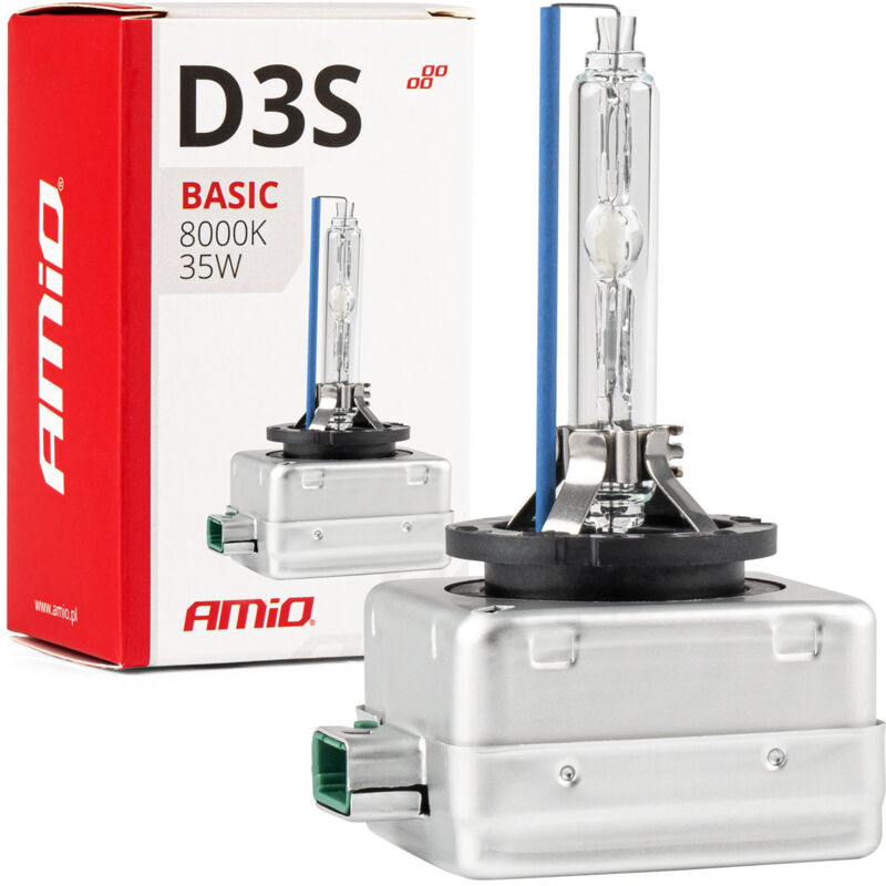 Con lampada allo xeno blu ghiaccio D3S 35W 8000K