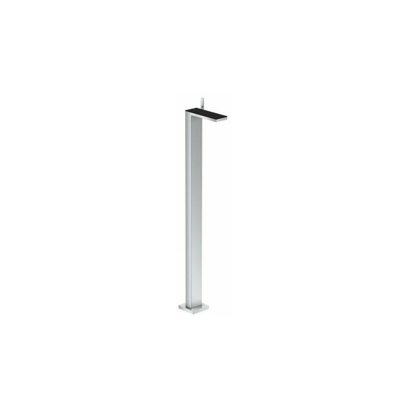 

Hansgrohe - con lavabo empotrado en el suelo, desagüe cromado push-open / vidrio negro