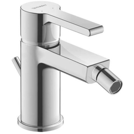 con palanca de bidé B.2 con desagüe automático cromado DURAVIT
