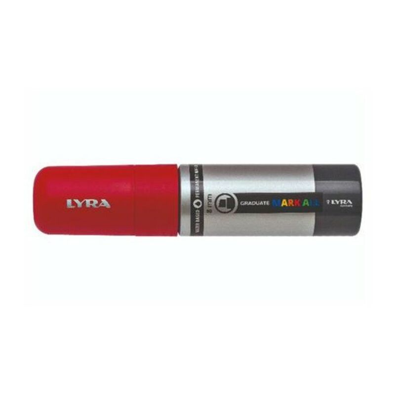 Image of Lyra mark all punta large 8mm. rosso x1