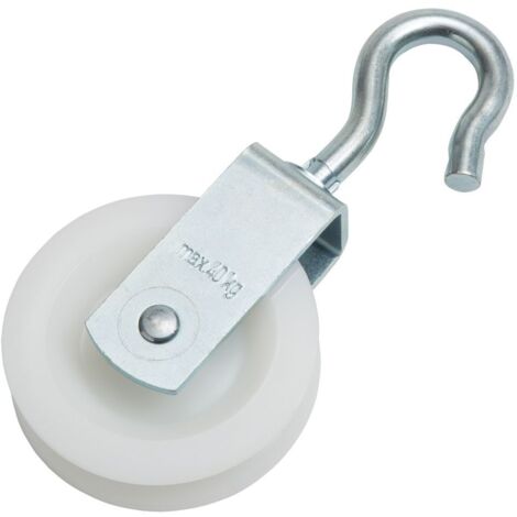 Conacord Brunnenrolle Ø80mm mit Haken Ketten-, Seile- & Drahtzubehör