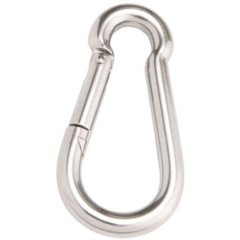 Conacord Karabinerhaken 10 x 100 mm Karabiner Haken Schnapphaken Feuerwehrhaken