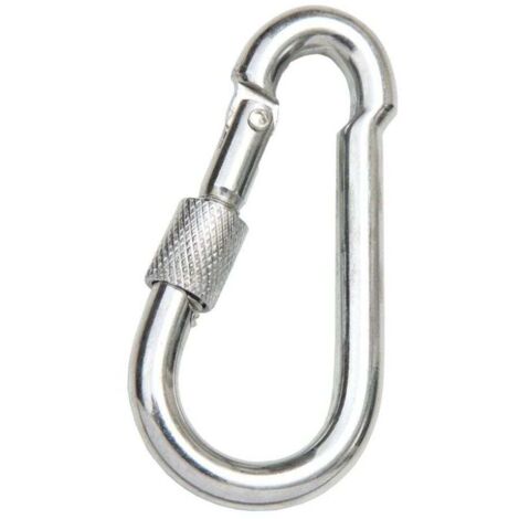 Conacord Karabinerhaken 11 x 120 mm Karabiner Haken Schraubkarabiner Feuerwehr
