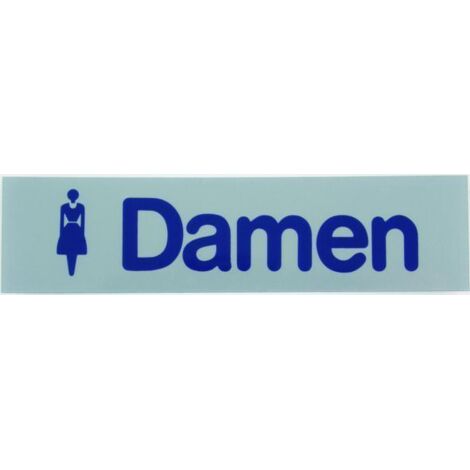 Conacord Klebeschild Damen Klebeschild