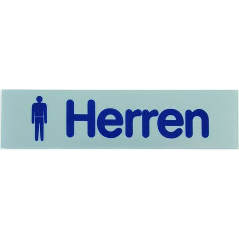 Conacord Klebeschild Herren Klebeschild