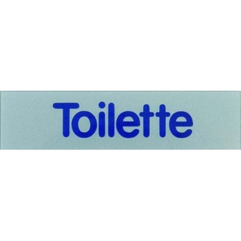 Conacord Klebeschild Toilette Klebeschild