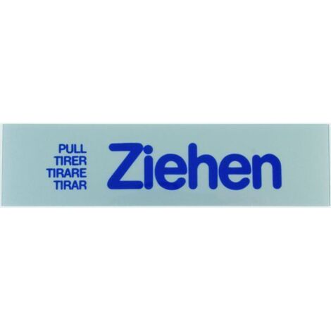 Conacord Klebeschild Ziehen Klebeschild