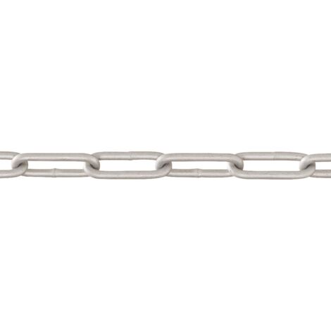 Conacord Rundstahlkette 3mm x 1m Material  Stahl feuerverzinkt Gliederketten