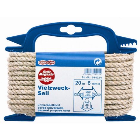 Conacord Seil Ø 6 mm x 20 m Seile