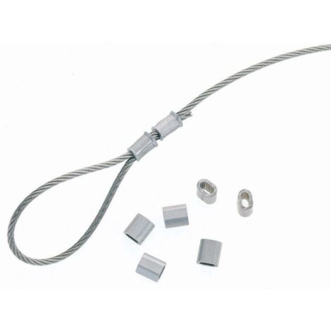 Conacord Seilpressklemmen für Seile bis 3 mm Seile