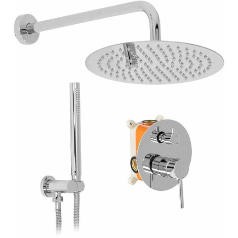 Concealed Shower Set REA Lungo Chrome + Box