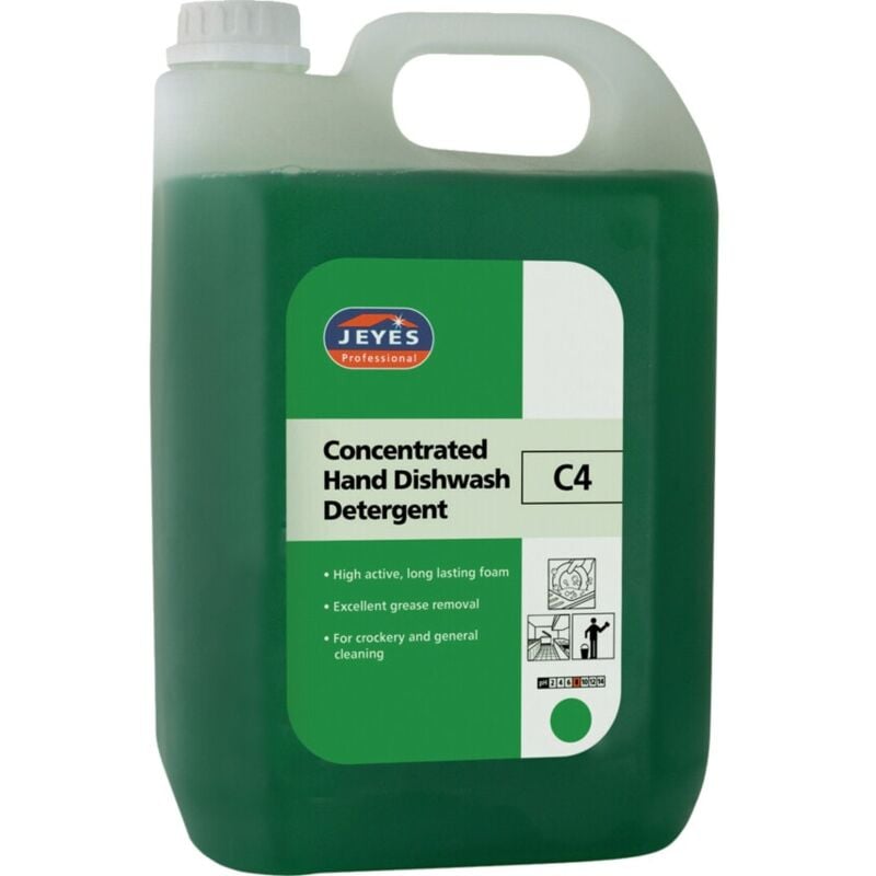 C4 Concentrated Hand Dishwash 5L - Jeyes