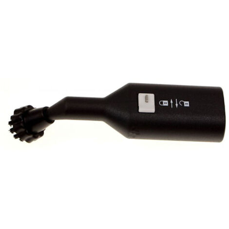 Concentrateur de vapeur muni d'une petite brosse ronde à poils en nylon pour Polti Vaporetto (Série Pro et Classic)PAEU0283
