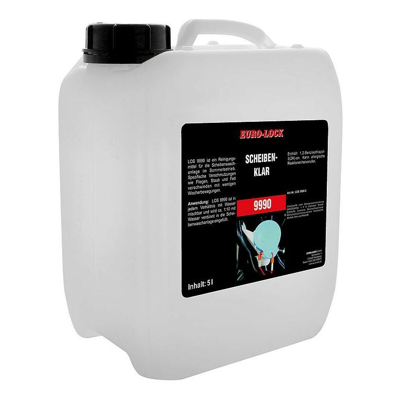 Banyo - Concentré de lave-glace (été) euro-lock los 9990, bidon 5l