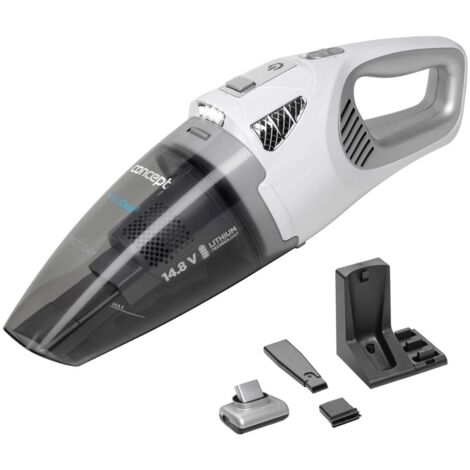 Concept - Aspirapolvere portatile a batteria 14,8V, con accessori, stazione di ricarica vp4370