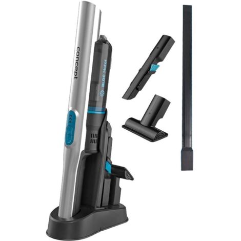 Concept - Aspirapolvere portatile a batteria 14,8V, con accessori, stazione di ricarica vp4430