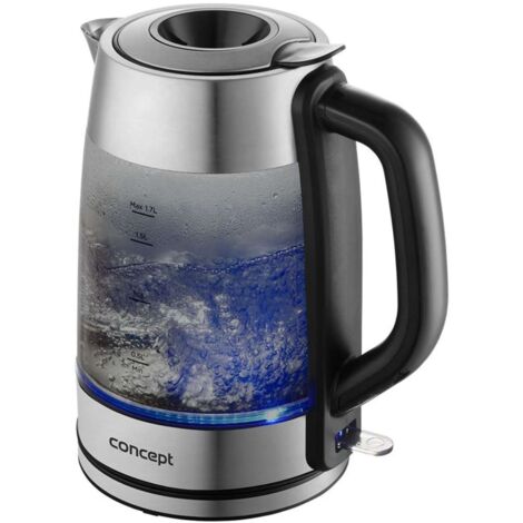 Concept - Bollitore elettrico, volume 1,7 l, 2200 W, acciaio inox rk4095