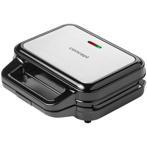 Concept - Tostadora 4en1, 900 W, acero inoxidable/negro sv3070