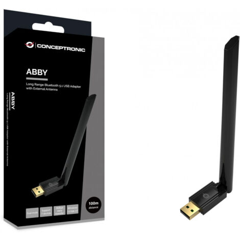 Conceptronic ABBY07B USB-Bluetooth 5.1-Adapter Kabel und Adapter -Computer-