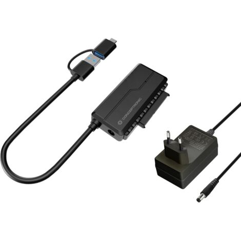 Conceptronic ABBY21B adattatore USB Type-A a SATA nero