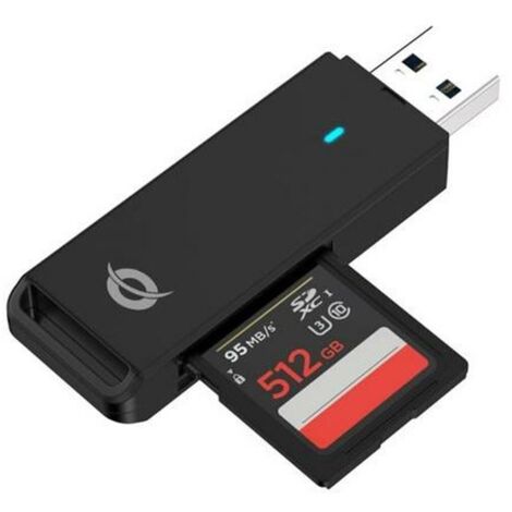 Conceptronic BIAN02B USB 3.0 Kartenleser SD / microSD Speicherkartenlesegeräte