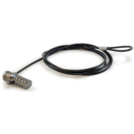 Conceptronic CNBCOMLOCK18 câble antivol Noir 1,8 m