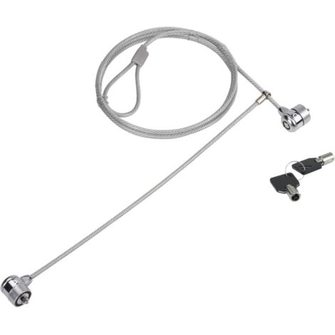 Conceptronic CNBSLOCK15T câble antivol Argent 1,5 m
