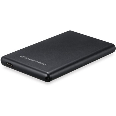 Conceptronic HDE02B Speicherlaufwerksgehäuse HDD-Gehäuse Schwarz 2.5"