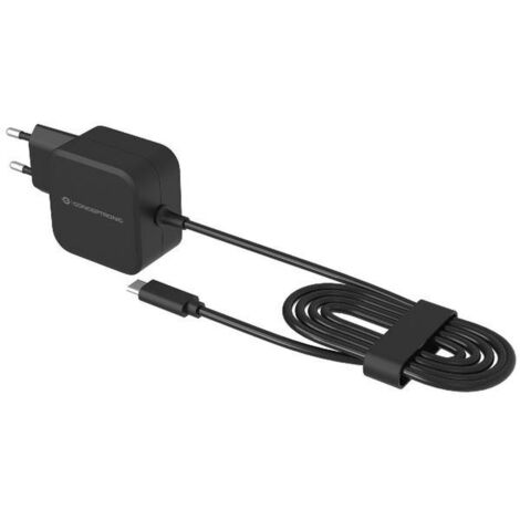 conceptronic OZUL04BE chargeur universel noir 21 V