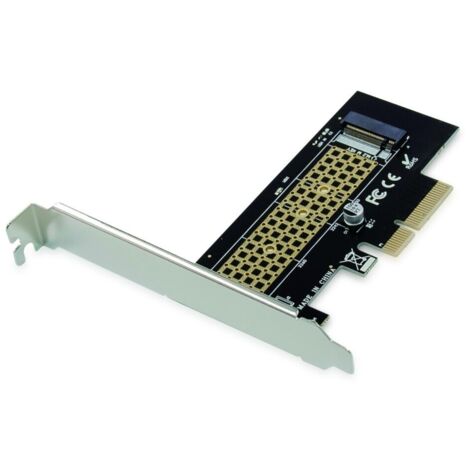 CONCEPTRONIC PCI Express Card 4 M.2 NVMe SSD Emrick schwarz (EMRICK05B)