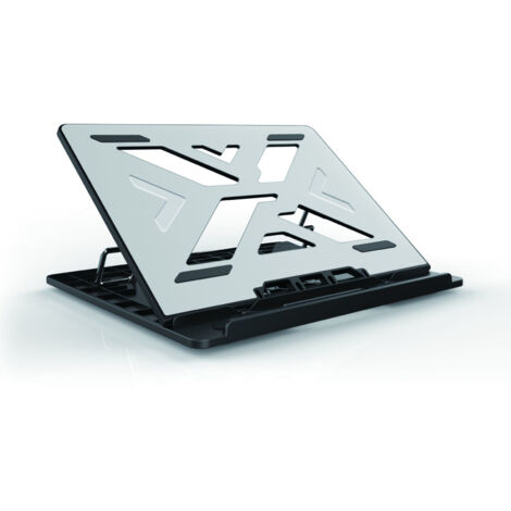 Conceptronic THANA ERGO S, Laptop Cooling Stand Supporto per computer portatile Grigio 39,6 cm (15.6")