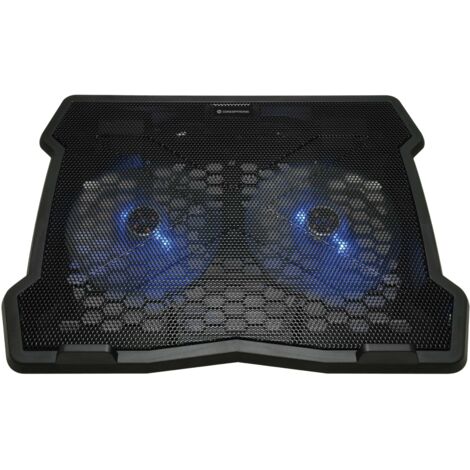 Conceptronic THANA06B 2-Lüfter-Laptop-Kühlauflage Sonstiges PC-Zubehör