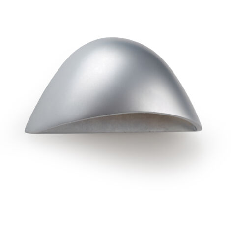 Concha de zamak con acabado cromo mate, dimensiones:60x30x26mm y entrepuntos:32mm -