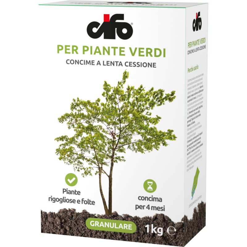 Cifo Piante Verdi Concime Granulare Lenta Cessione 1 Kg
