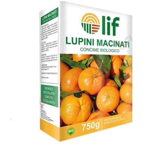 CONCIME A SCAGLIE 'LUPINI MACINATI' Gr. 750  - LIF
