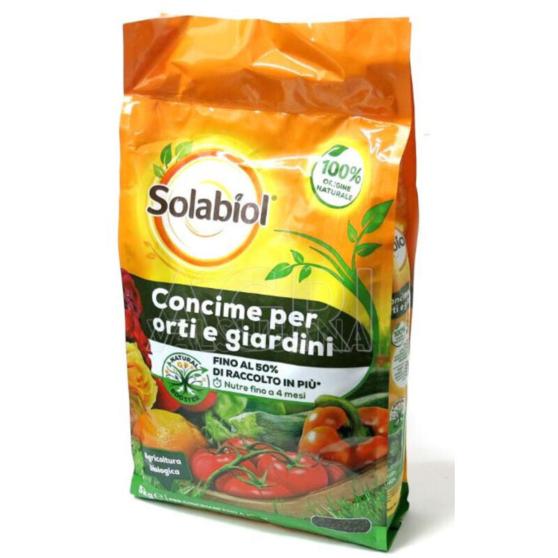 Concime Bio Per Orti E Giardini Universale 5kg Solabiol