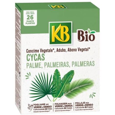 CONCIME GRANULARE KB IDELALE PER CYCAS E PALME BIO 650 GR (39766)
