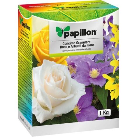 Concime Granulare Per Rose E Arbusti Da Fiore 1Kg Papillon