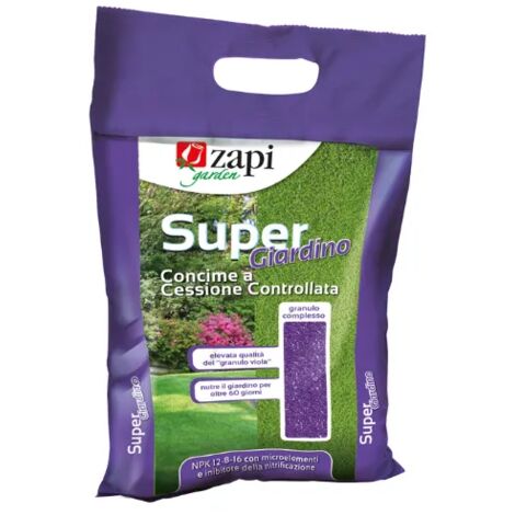 Concime granulare viola cessione controllata Zapi Garden 4kg